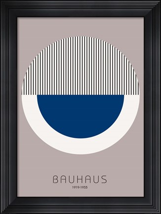 Framed Bauhaus 7 Print