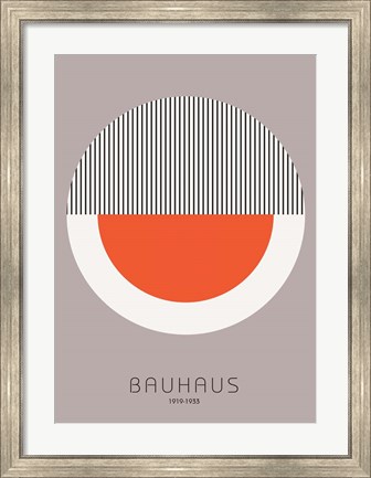 Framed Bauhaus 9 Print