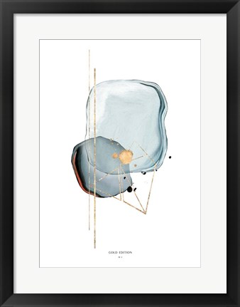 Framed Gold Edition No 1 Print