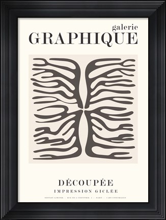 Framed Graphique 10 Print