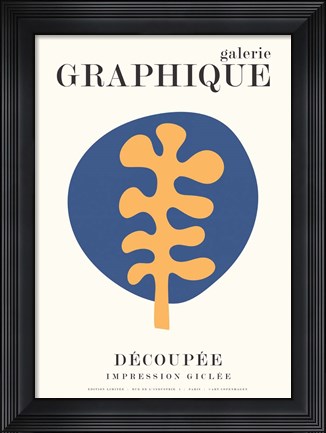 Framed Graphique 7 Print