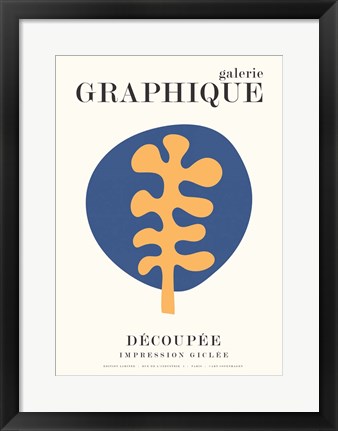 Framed Graphique 7 Print