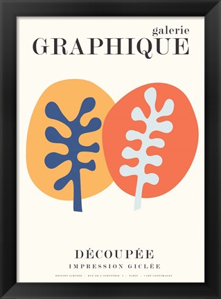 Framed Graphique 8 Print