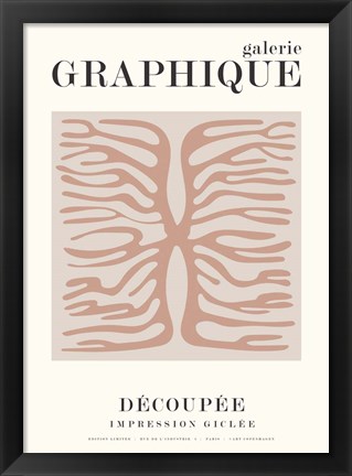 Framed Graphique 9 Print