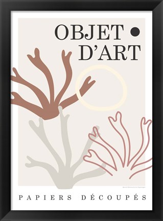 Framed Objet 5 Print