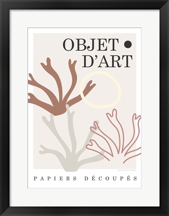 Framed Objet 5 Print
