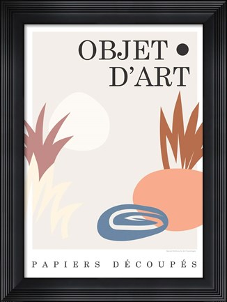 Framed Objet 6 Print