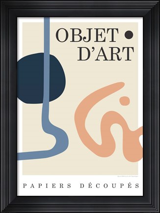 Framed Objet 7 Print