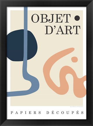 Framed Objet 7 Print