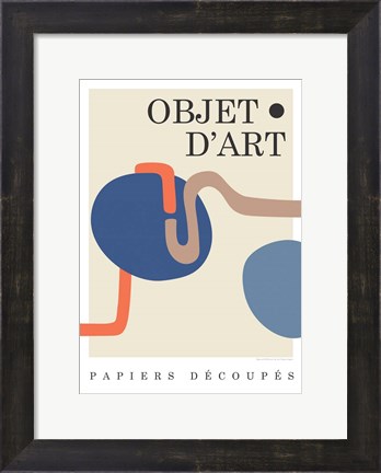 Framed Objet 8 Print