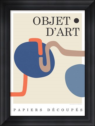 Framed Objet 8 Print