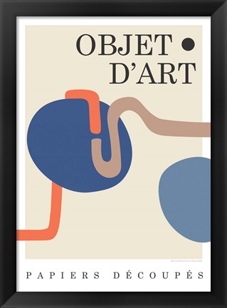 Framed Objet 8 Print