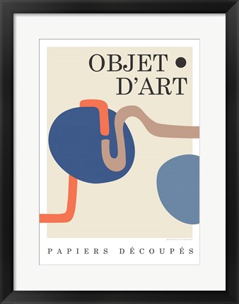 Framed Objet 8 Print