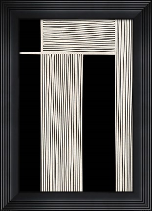 Framed Ribbing 2 Print