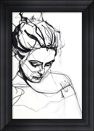 Framed Silhouette 1 Print