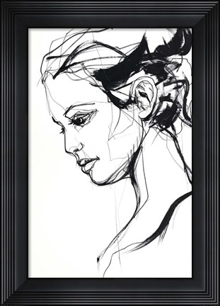Framed Silhouette 2 Print