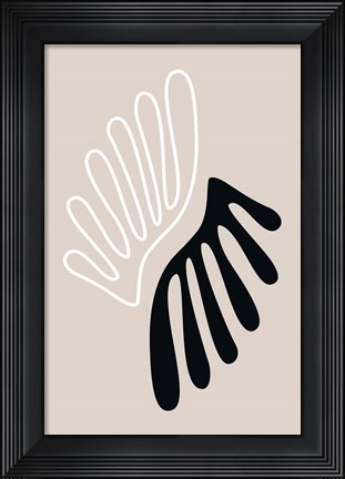 Framed Leaf 1 Print