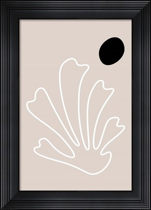 Framed Leaf 2 Print