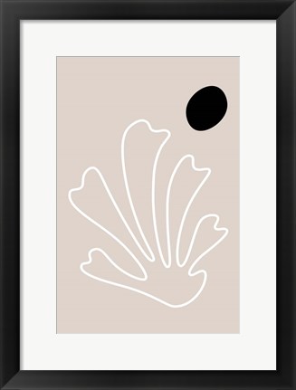 Framed Leaf 2 Print