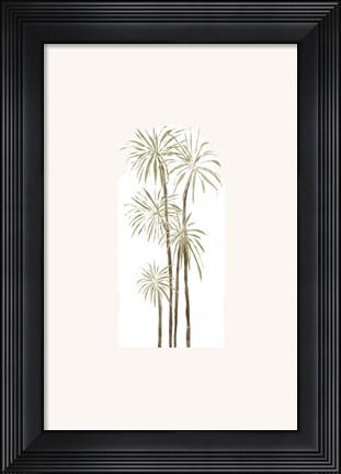 Framed Tropical Window 3 Print