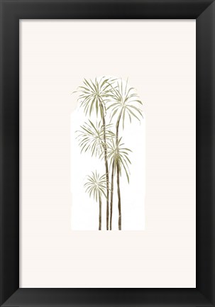 Framed Tropical Window 3 Print