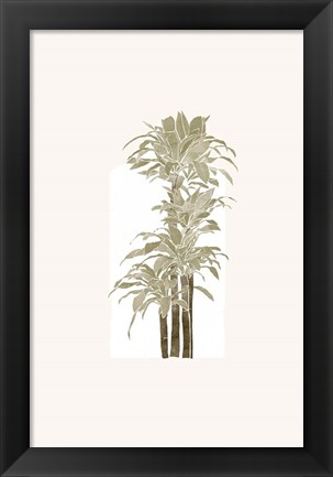 Framed Tropical Window 5 Print