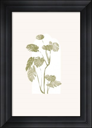 Framed Tropical Window 6 Print