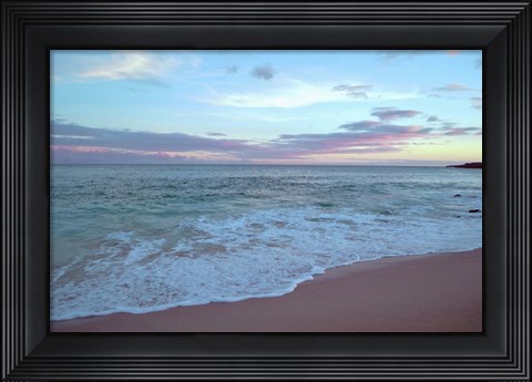 Framed Hawaii Beach Sunset No. 1 Print