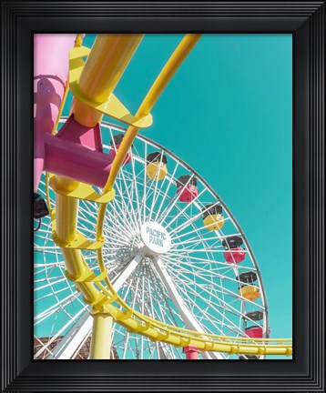Framed Pacific Wheel II Print