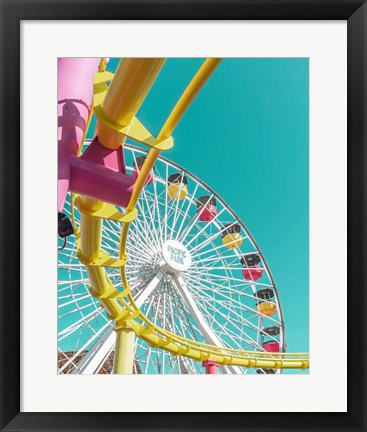 Framed Pacific Wheel II Print