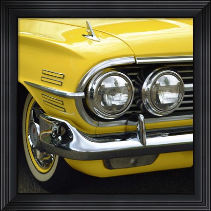 Framed Sunburst El Camino Print