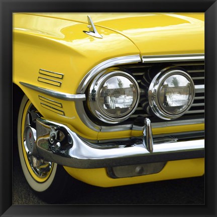 Framed Sunburst El Camino Print