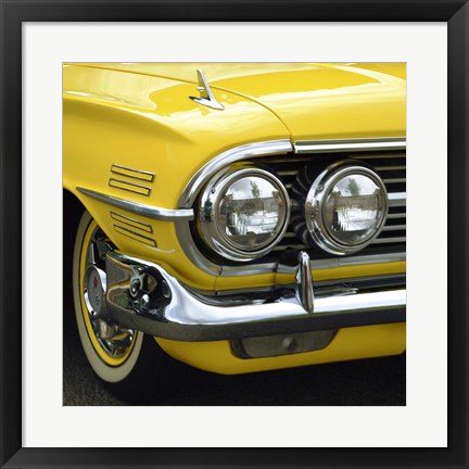 Framed Sunburst El Camino Print