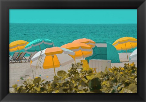 Framed Umbrellas No. 1 Print