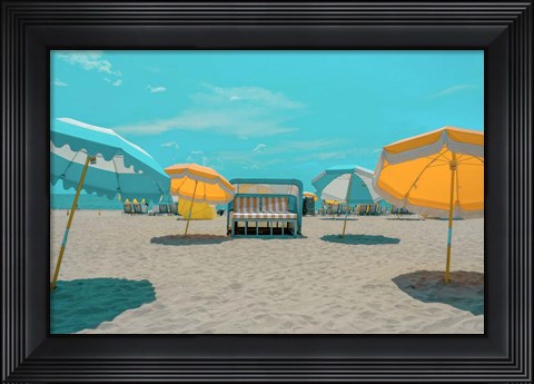 Framed Umbrellas No. 2 Print