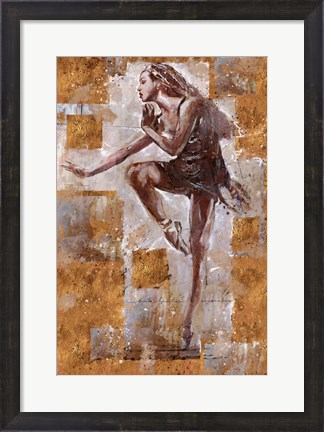 Framed Jazz Dancer No. 1 Print