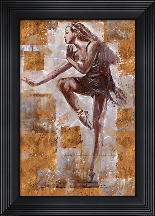Framed Jazz Dancer No. 1 Print