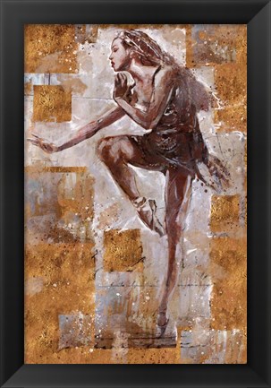 Framed Jazz Dancer No. 1 Print