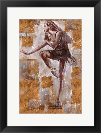 Framed Jazz Dancer No. 1 Print