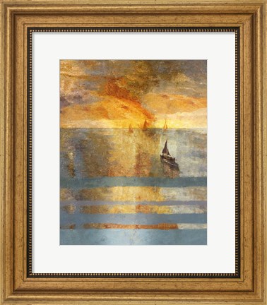Framed Light on The Water No. 1 Print