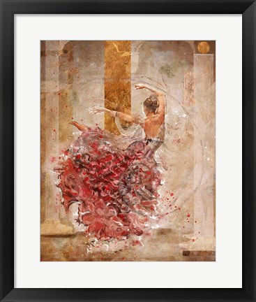 Framed Temple Dancer No. 1 Print