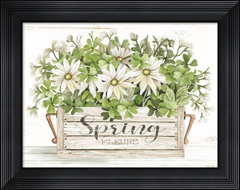 Framed Spring Flowers Print