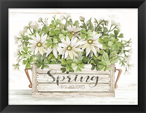 Framed Spring Flowers Print