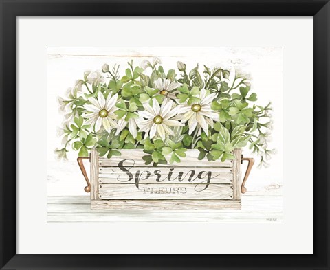 Framed Spring Flowers Print