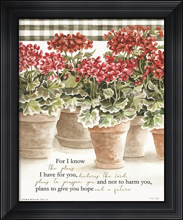 Framed For I Know Print