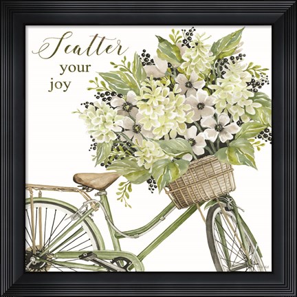 Framed Scatter Your Joy Print