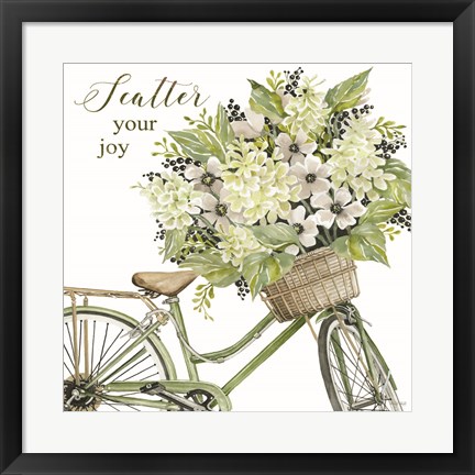 Framed Scatter Your Joy Print