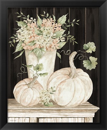 Framed Fall Still Life Print