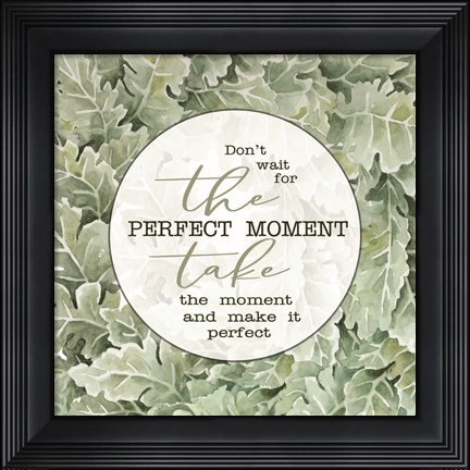 Framed Perfect Moment Print