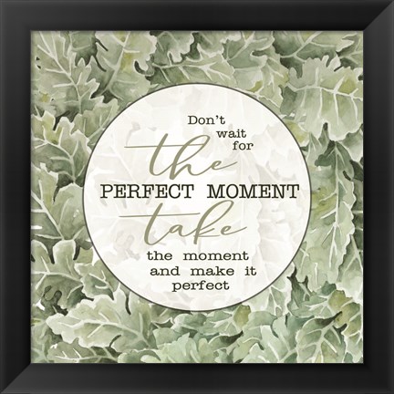 Framed Perfect Moment Print